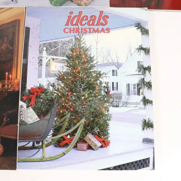 Ideals Christmas Magazine 1984 to 1992 lot of 9